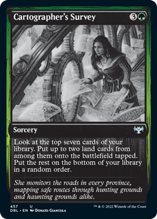 Cartographer's Survey [Innistrad: Double Feature]