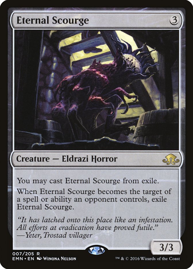 Eternal Scourge [Eldritch Moon] | Mothership Books and Games TX