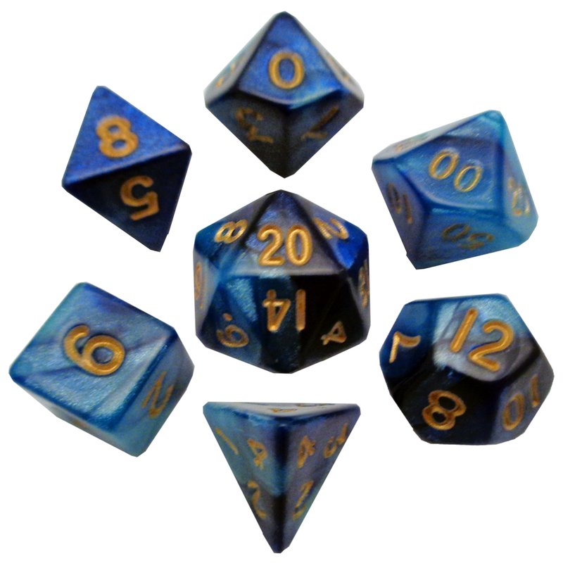 10mm Mini Poly Dice Set