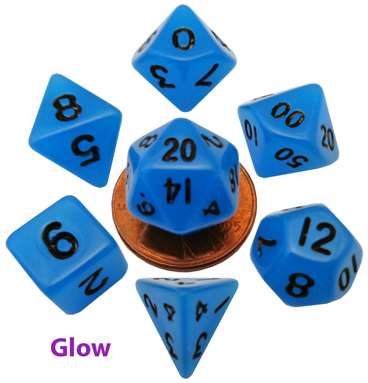 10mm Mini Poly Dice Set