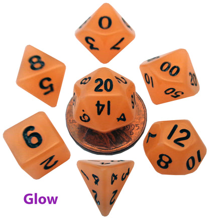 10mm Mini Poly Dice Set