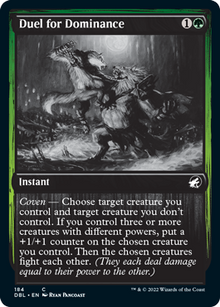 Duel for Dominance [Innistrad: Double Feature]