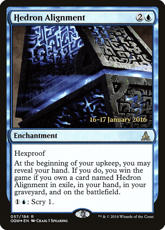 Hedron Alignment [Oath of the Gatewatch Prerelease Promos] | Mothership Books and Games TX