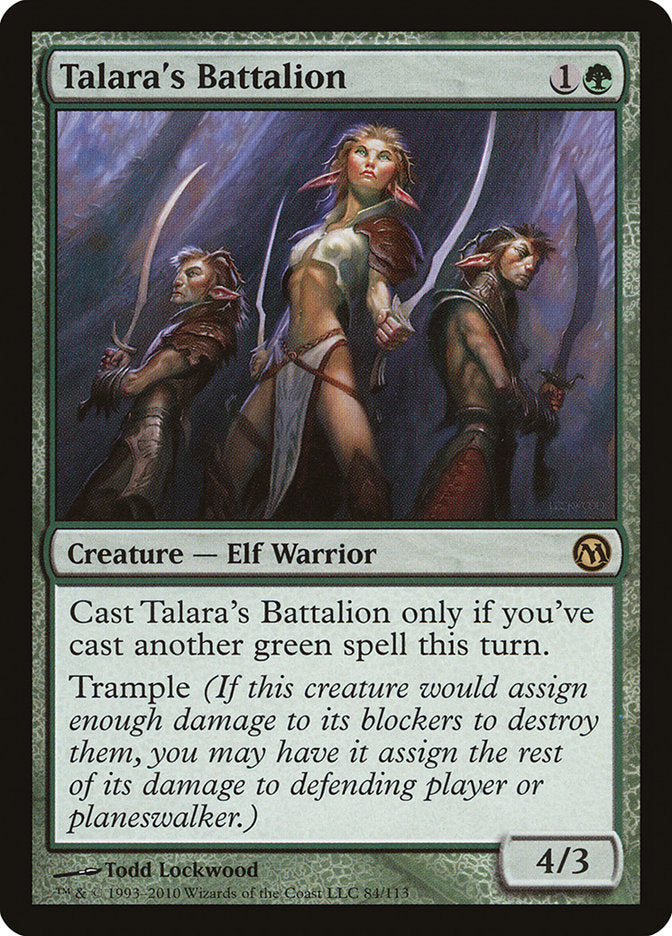 Talara's Battalion [Duels of the Planeswalkers] | Mothership Books and Games TX