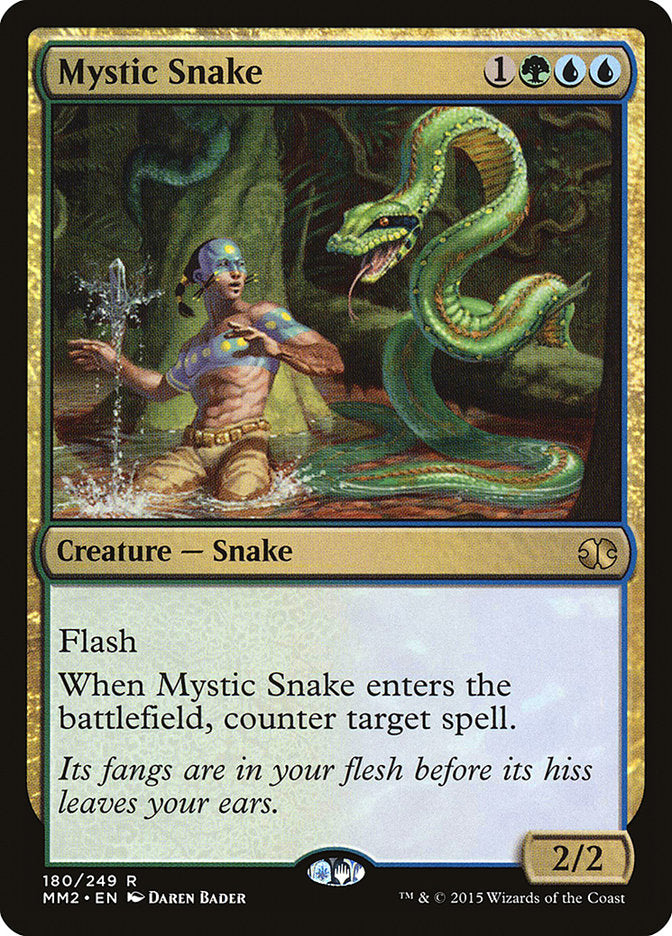 Mystic Snake [Modern Masters 2015] | Mothership Books and Games TX