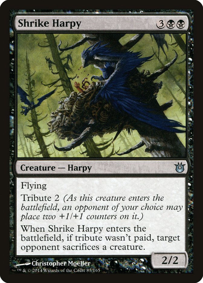 Shrike Harpy [Born of the Gods]