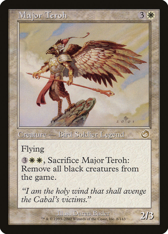 Major Teroh [Torment] | Mothership Books and Games TX