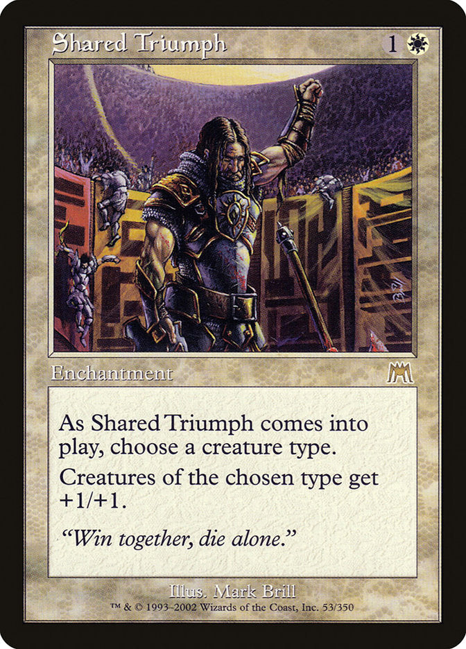 Shared Triumph [Onslaught] | Mothership Books and Games TX
