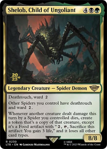 Shelob, Child of Ungoliant [The Lord of the Rings: Tales of Middle-Earth Prerelease Promos]