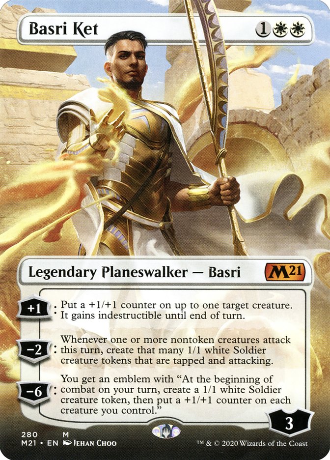 Basri Ket (Borderless) [Core Set 2021]