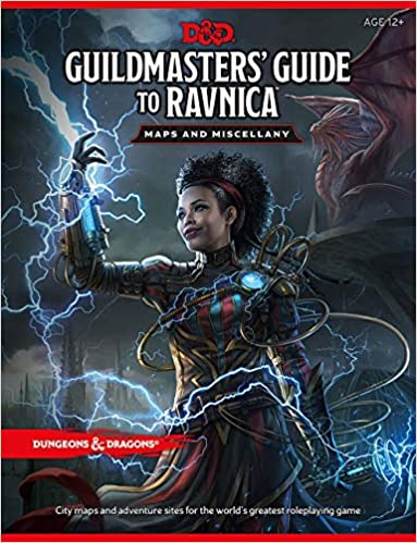 D&D Guildmasters' Guide to Ravnica Maps and Miscellany - [CLEARANCE]