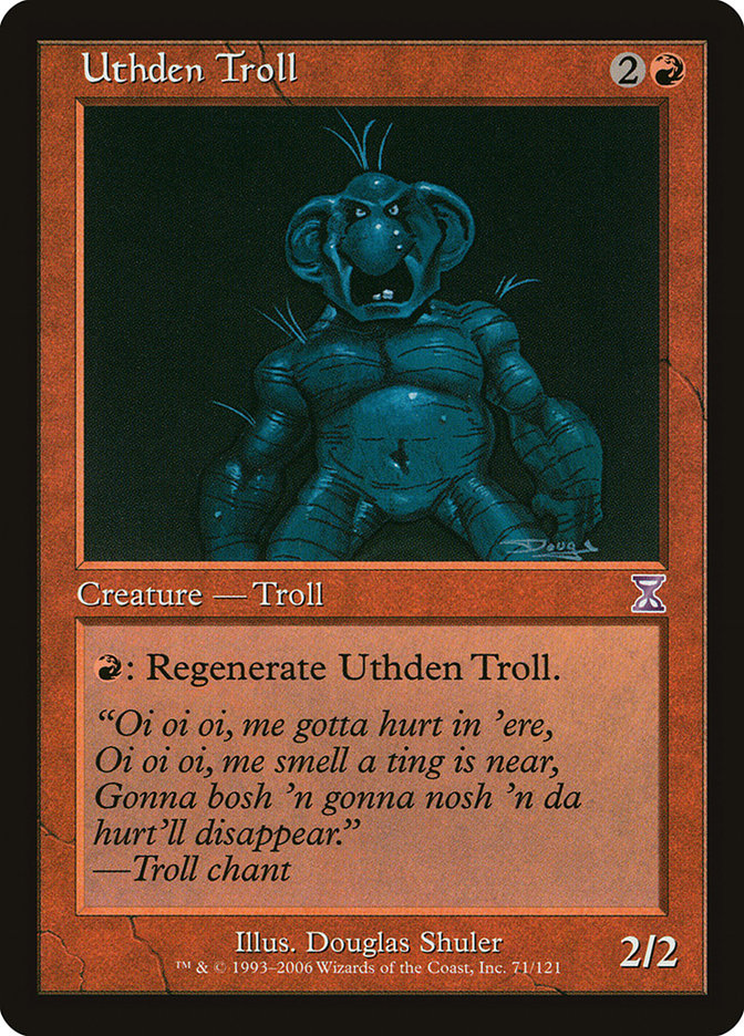 Uthden Troll [Time Spiral Timeshifted] | Mothership Books and Games TX
