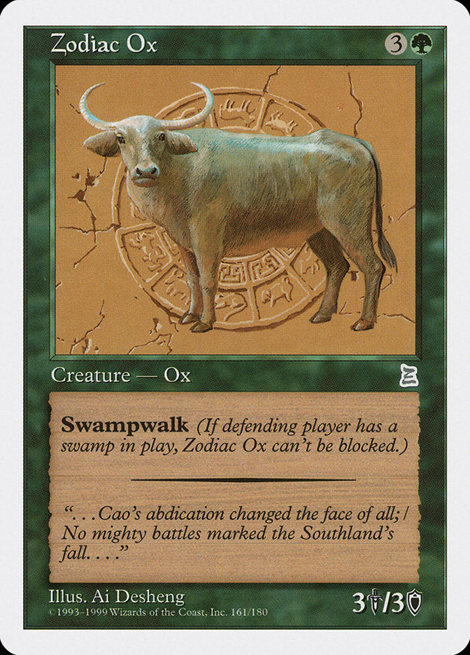 Zodiac Ox [Portal Three Kingdoms] | Mothership Books and Games TX