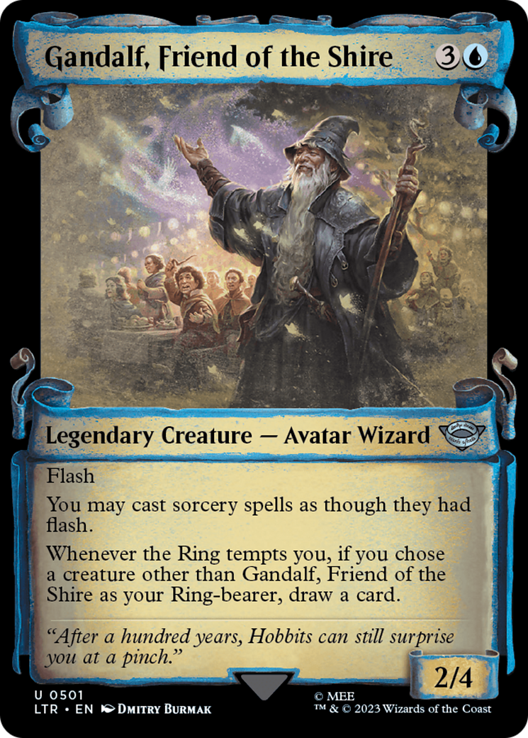 Gandalf, Friend of the Shire [The Lord of the Rings: Tales of Middle-Earth Showcase Scrolls]