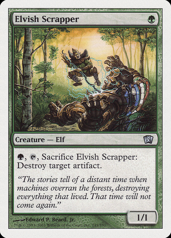 Elvish Scrapper [Eighth Edition] | Mothership Books and Games TX