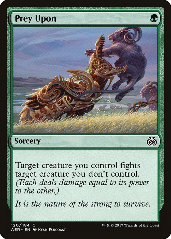 Prey Upon [Aether Revolt] | Mothership Books and Games TX