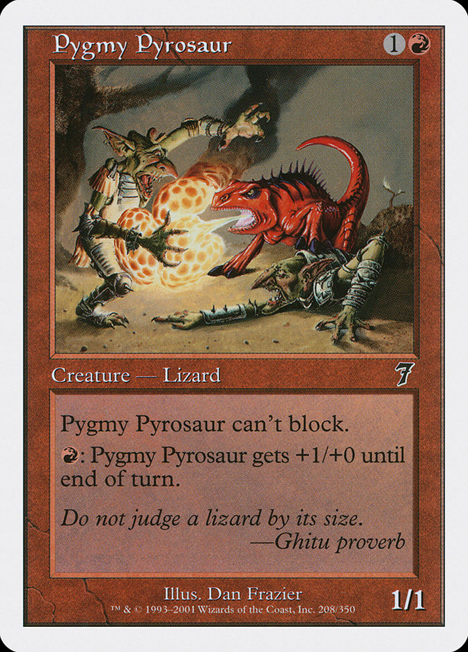 Pygmy Pyrosaur [Seventh Edition] | Mothership Books and Games TX