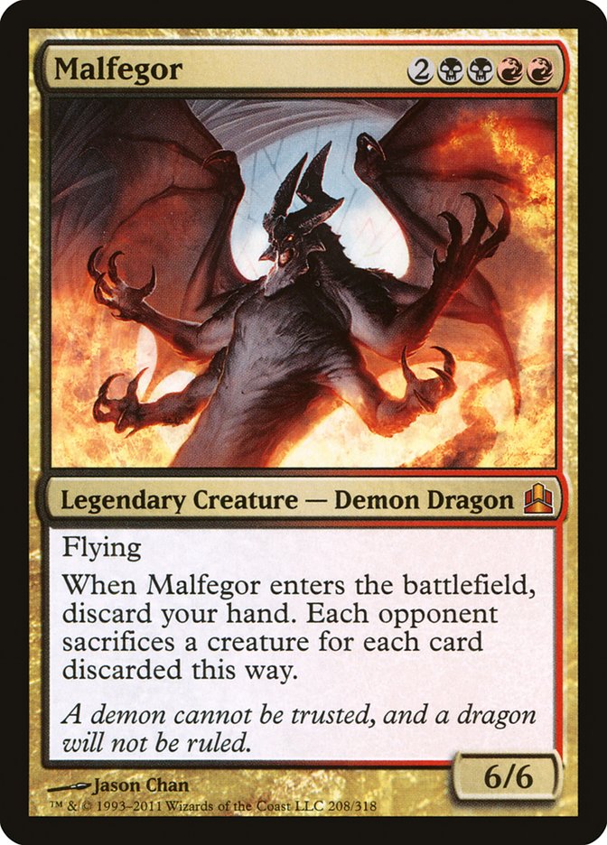 Malfegor [Commander 2011] | Mothership Books and Games TX