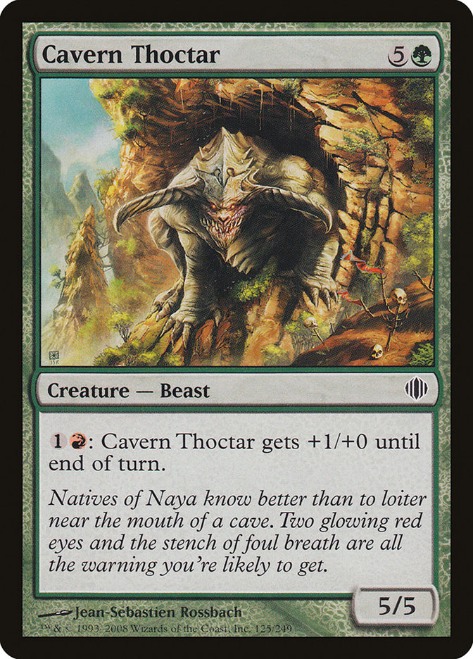 Cavern Thoctar [Shards of Alara] | Mothership Books and Games TX
