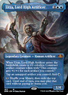 Urza, Lord High Artificer (Borderless Alternate Art) [Dominaria Remastered]