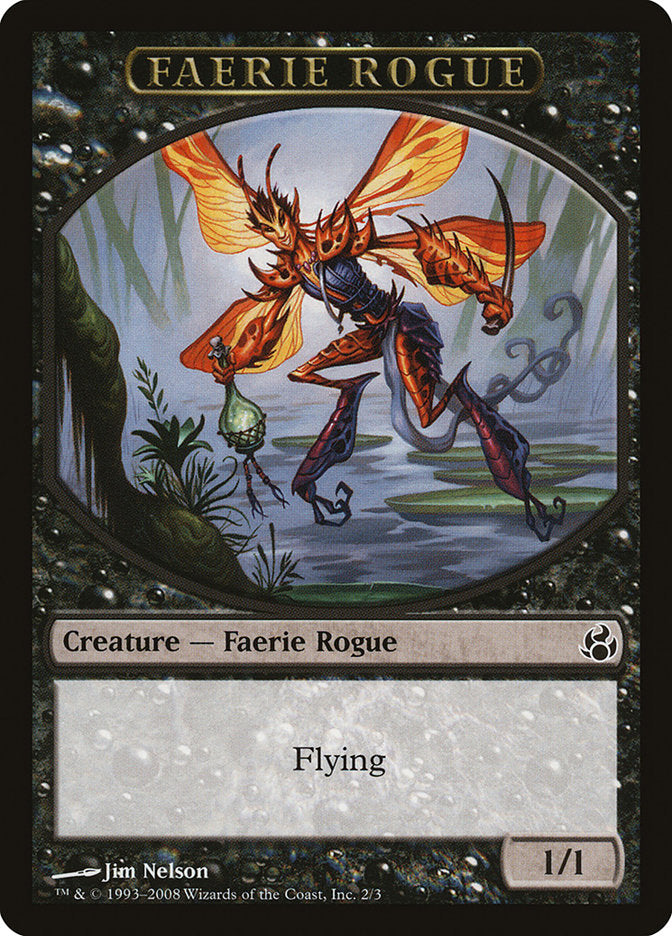 Faerie Rogue Token [Morningtide Tokens] | Mothership Books and Games TX