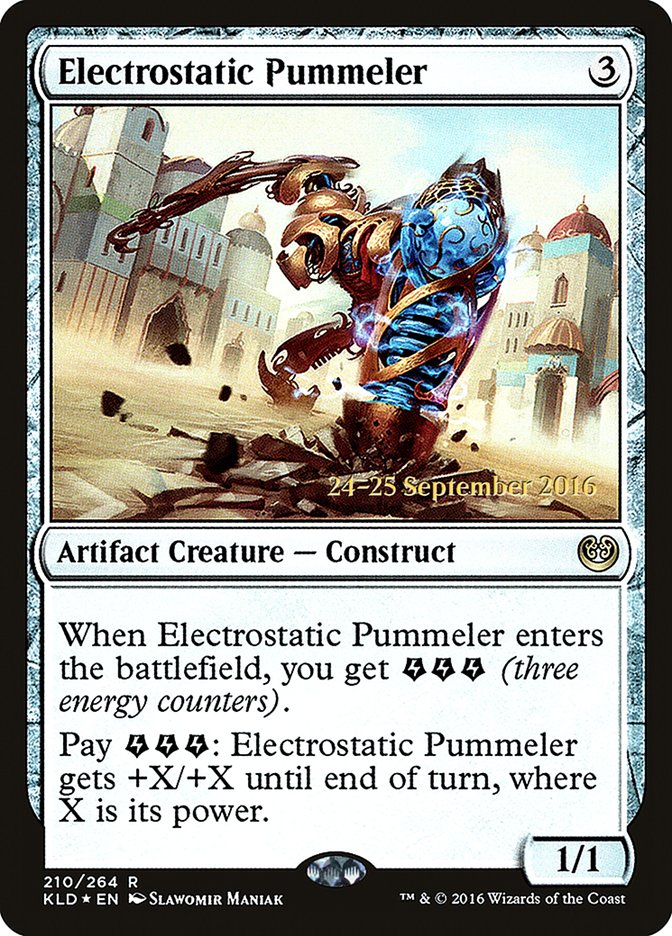 Electrostatic Pummeler [Kaladesh Prerelease Promos]