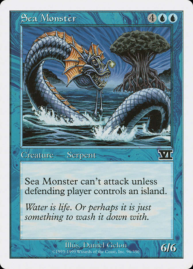 Sea Monster [Classic Sixth Edition] | Mothership Books and Games TX