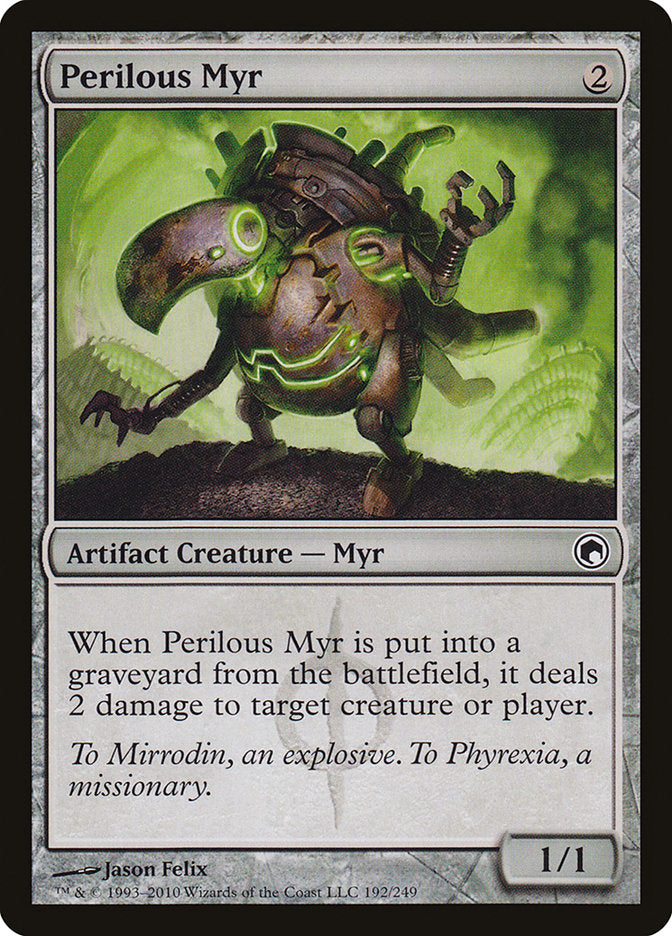 Perilous Myr [Scars of Mirrodin] | Mothership Books and Games TX
