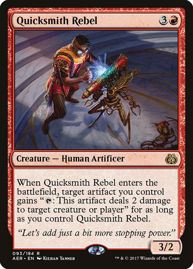 Quicksmith Rebel [Aether Revolt] | Mothership Books and Games TX