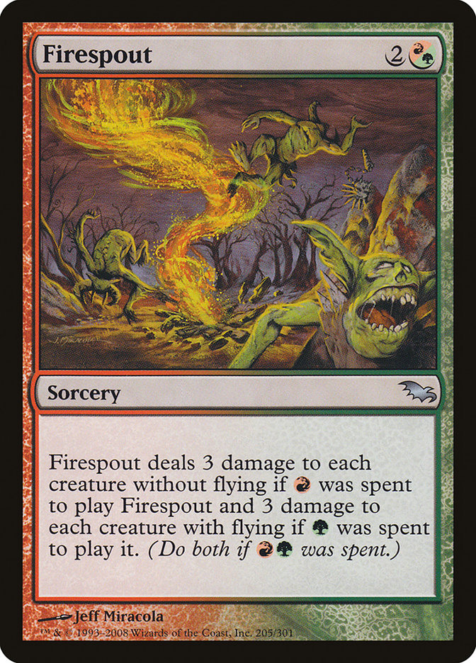 Firespout [Shadowmoor] | Mothership Books and Games TX