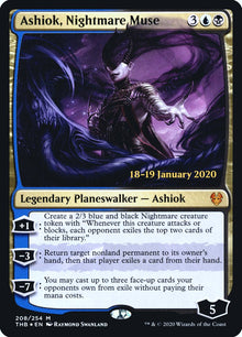 Ashiok, Nightmare Muse [Theros Beyond Death Prerelease Promos]