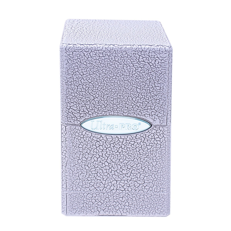 Ultra Pro Satin Tower Deck Box: Ivory Crackle