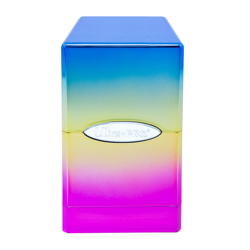 Ultra Pro Satin Tower Deck Box: Hi-Gloss Rainbow