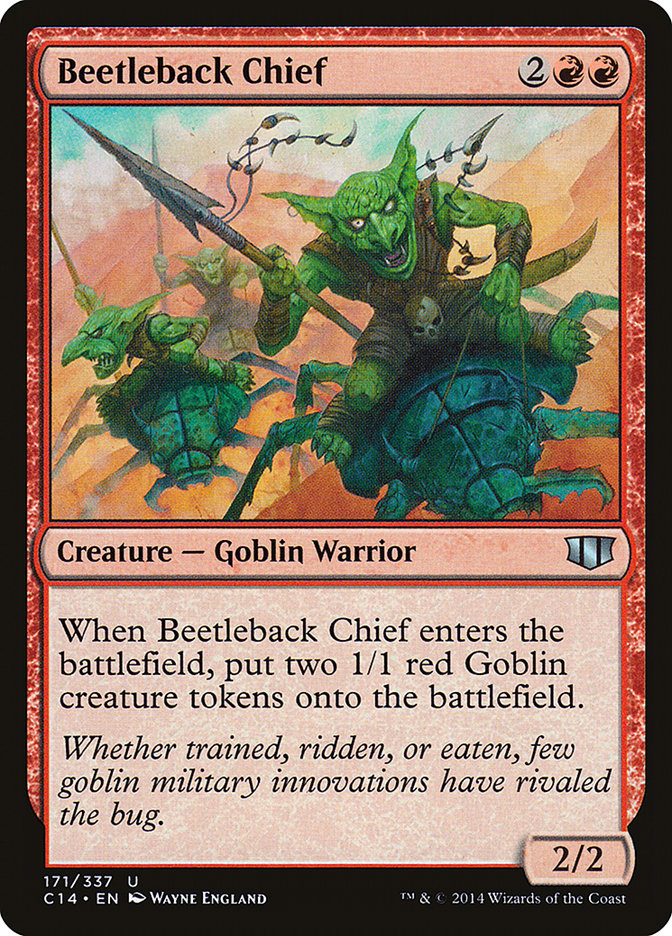 Beetleback Chief [Commander 2014] | Mothership Books and Games TX