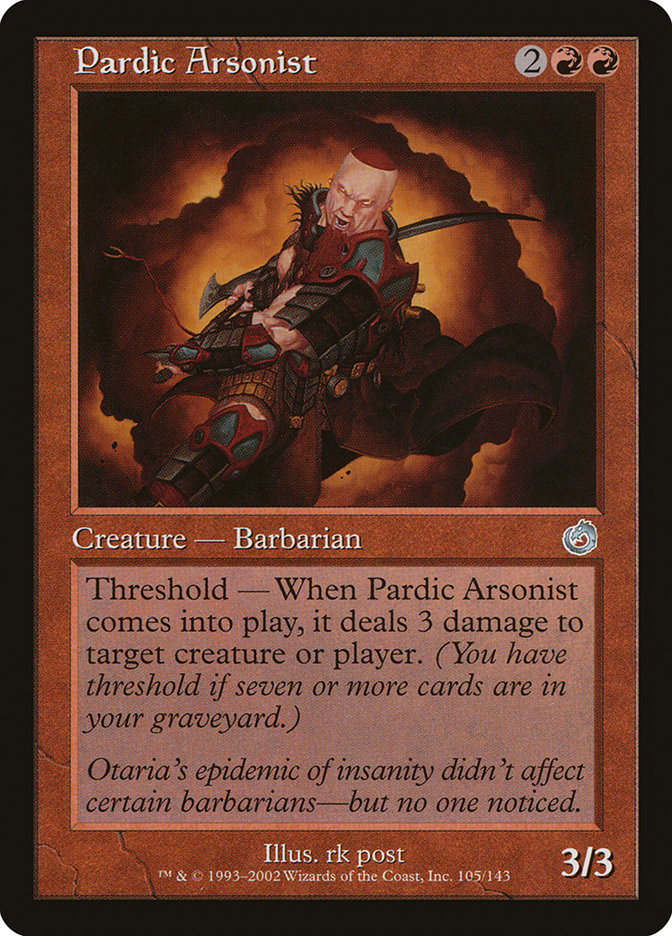 Pardic Arsonist [Torment] | Mothership Books and Games TX