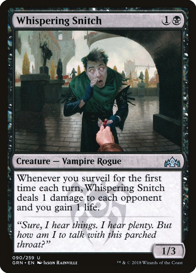 Whispering Snitch [Guilds of Ravnica]