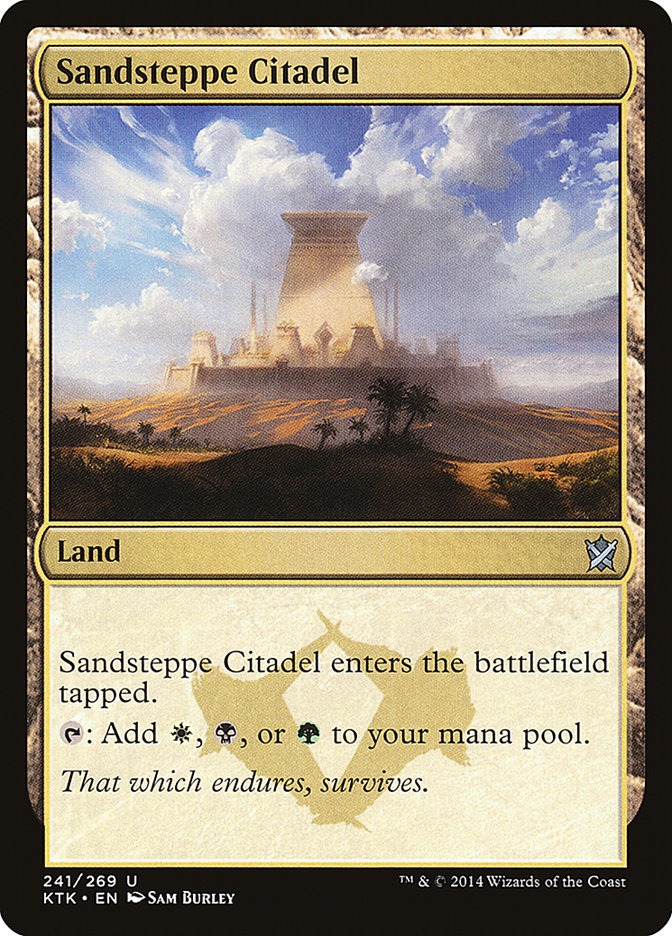 Sandsteppe Citadel [Khans of Tarkir] | Mothership Books and Games TX
