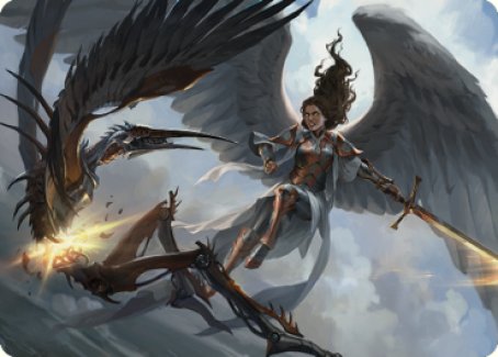 Destroy Evil Art Card [Dominaria United Art Series]