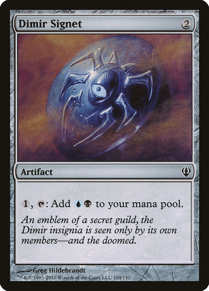 Dimir Signet [Archenemy] | Mothership Books and Games TX