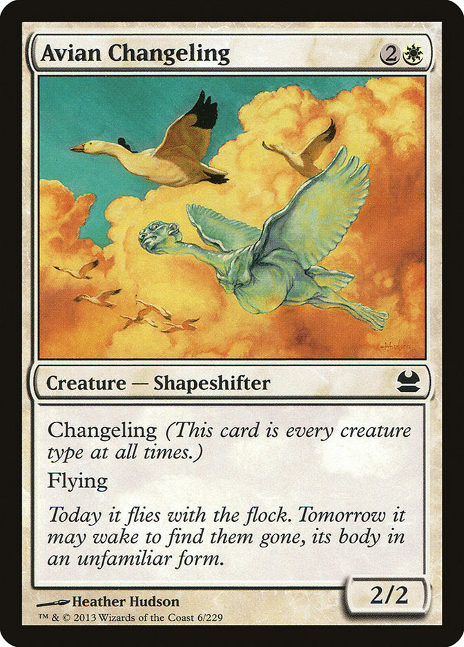 Avian Changeling [Modern Masters] | Mothership Books and Games TX