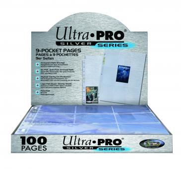 Ultra Pro 9-Pocket Silver Series Page for Standard Size Cards