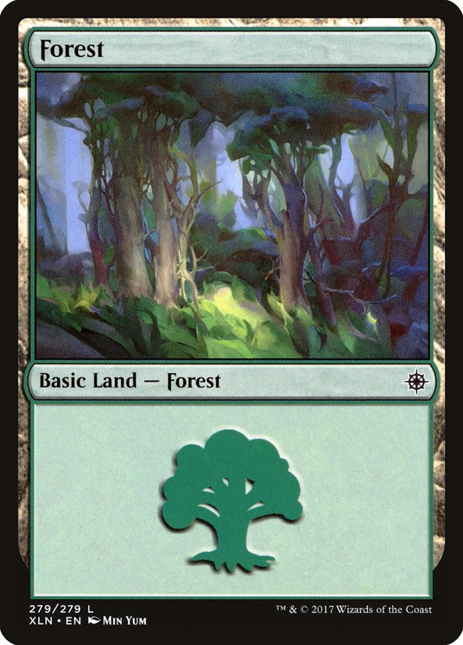 Forest (279) [Ixalan] | Mothership Books and Games TX