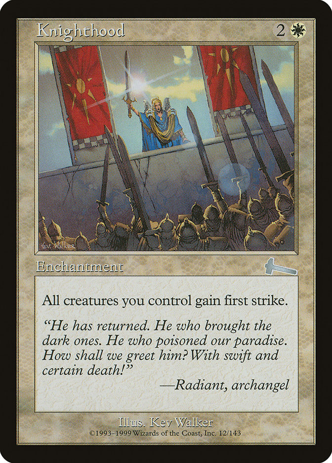 Knighthood [Urza's Legacy] | Mothership Books and Games TX