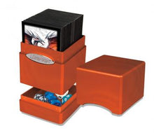 Ultra Pro Satin Tower Deck Box Hi Gloss Pumpkin