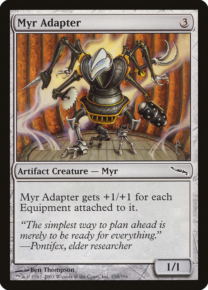 Myr Adapter [Mirrodin] | Mothership Books and Games TX