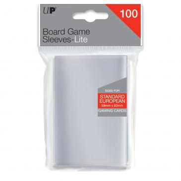 Ultra Pro Lite Board Game Sleeves Standard European (59mm x 92mm) 100ct
