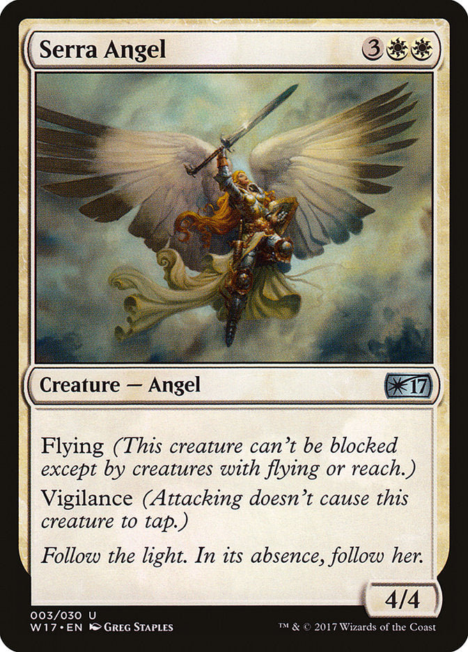 Serra Angel [Welcome Deck 2017] | Mothership Books and Games TX