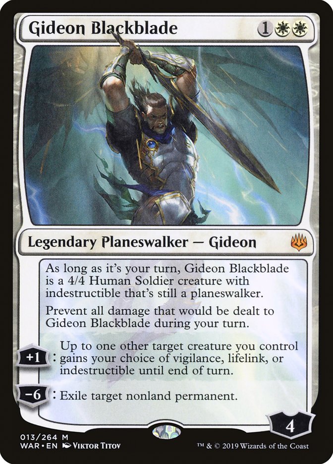 Gideon Blackblade [War of the Spark] | Mothership Books and Games TX