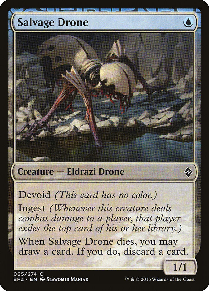 Salvage Drone [Battle for Zendikar] | Mothership Books and Games TX