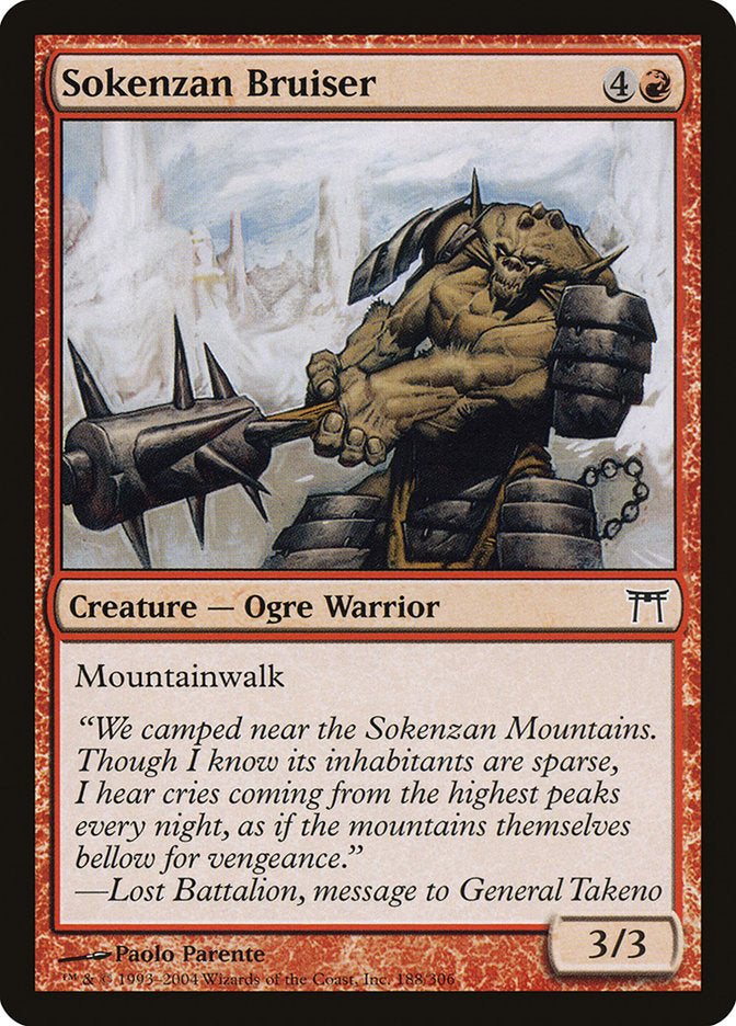 Sokenzan Bruiser [Champions of Kamigawa] | Mothership Books and Games TX